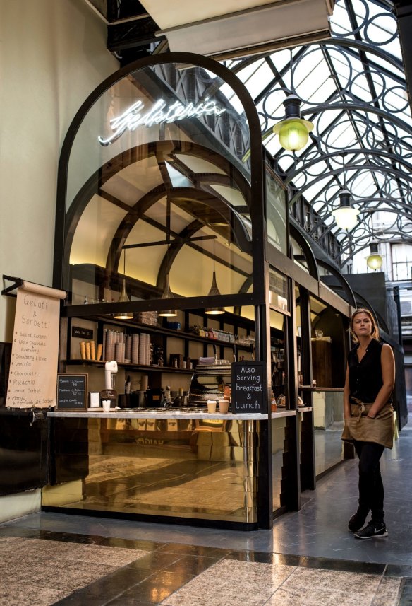 Barbarella in the historic Block Arcade (look for the italicised Gelateria neon sign on the archway).