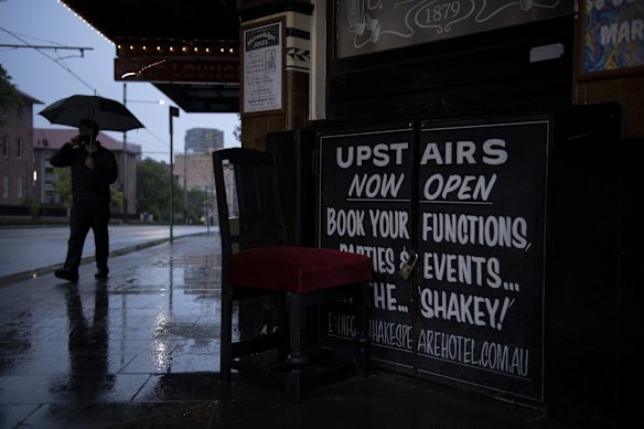 Daily life around Surry Hills as tough new lockdown restrictions come into force, due to rising COVID cases throughout the city.