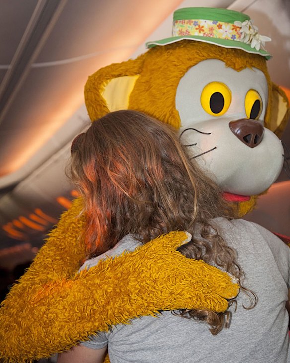 Kalparrin kids get sky high on charity flight