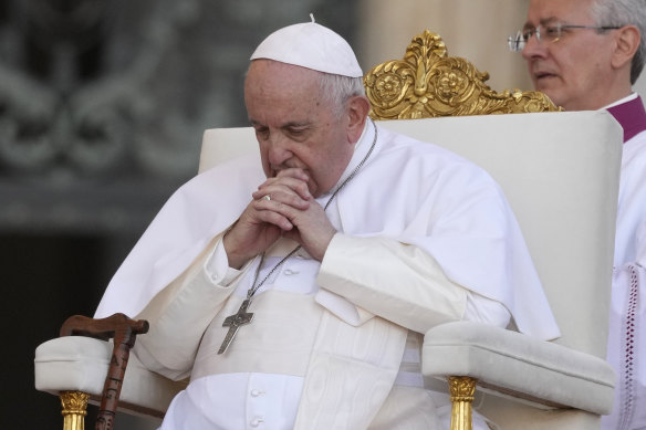 Pope Francis celebrated families on Saturday and urged them to shun “selfish” decisions that are indifferent to life.