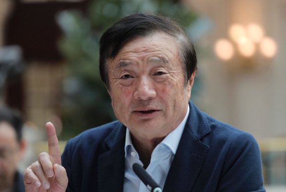 Huawei's founder said the Chinese telecom giant's revenue will be $30 billion ($43.7b) less than forecast.
