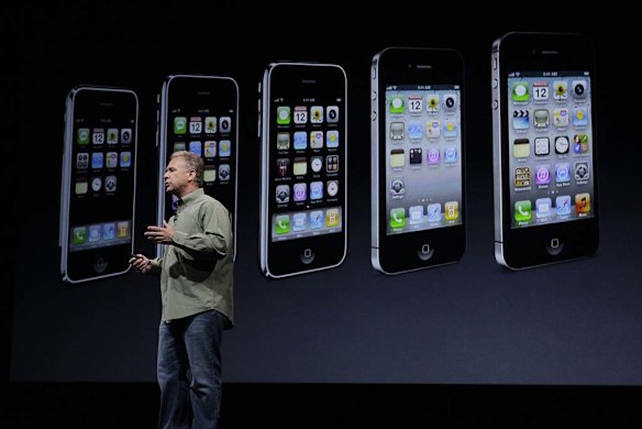Phil Schiller, Apple's senior vice president of worldwide marketing, talks about the evolution of the iPhone.