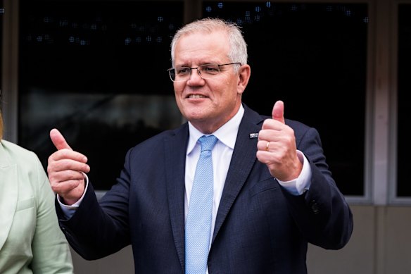 Prime Minister Scott Morrison and Jenny Morrison visits Wanneroo Rugby Union Club for a BBQ with members of the club, in the seat of Pearce.