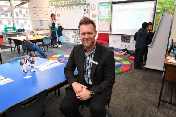 Clayton South Primary principal Greg Clement has introduced a new method of teaching students to read. 