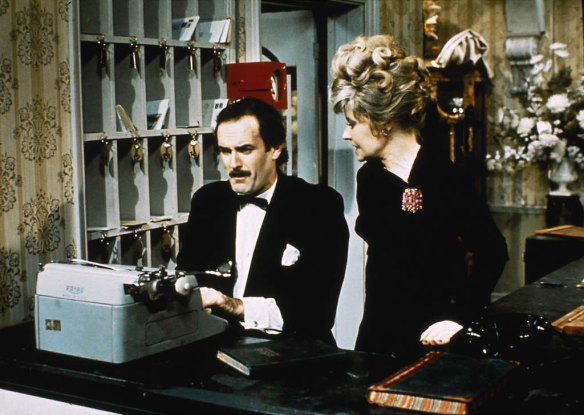 Fawlty Towers only began appearing as a inflight entertainment option 40 years after it first went to air on television.