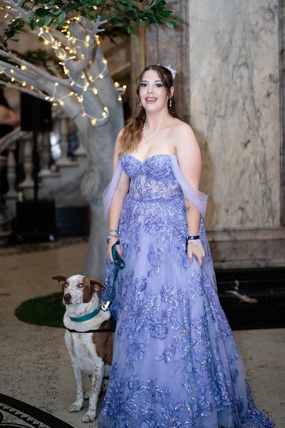Before Celestial Events, Jess struggled to find a space that would embrace her assistant dog Charlie.