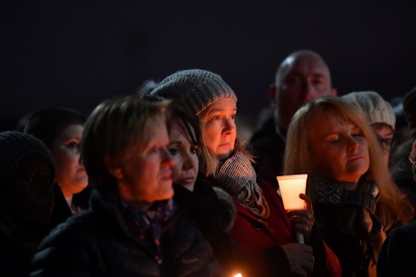 Thousand of people attend a candlelight vigil in solidarity for the Melbourne comedian Eurydice Dixon who was found dead at Princes Park in North Carlton last week. 