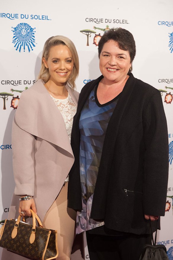 Louise Pillidge and Andrea Garvey.