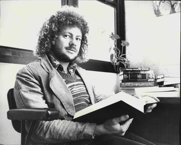 Brown in his university office in 1975.