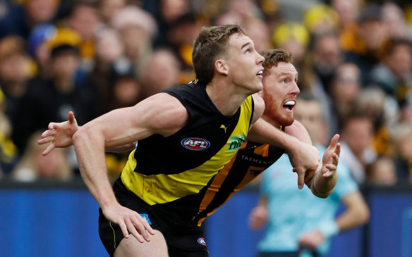 Tom Lynch was in brilliant form against the Hawks on Sunday, and shapes as the man who could lead the Tigers in a deep finals run.