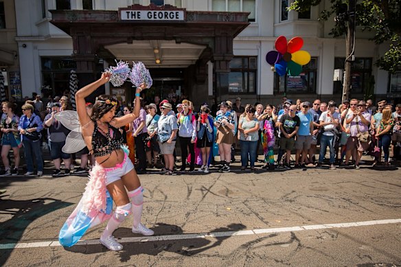 More than 200 groups participated in the 25th Annual Midsumma Pride March.