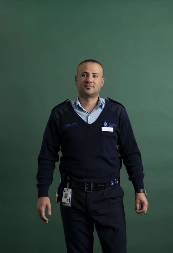 Ahmed el Sayed, Senior Security Officer St Vincent's Hospital, Sydney.
