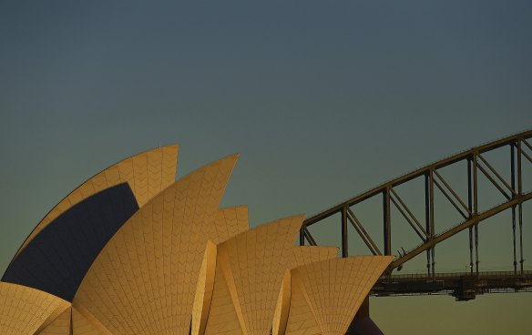 The Sydney Opera House in 2021.