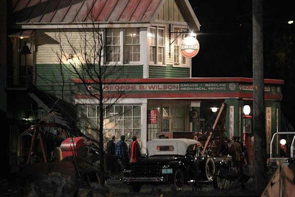 Film set at the Balmain Power House, the film set for the movie <em>The Great Gatsby</em>.