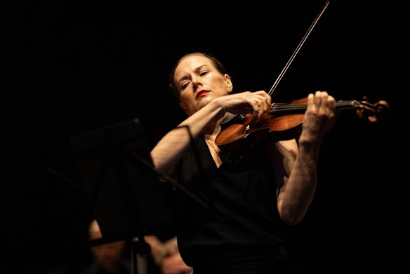 ACO principal violin Satu Vanska is one of the dedicatees of Adams’ new work. 