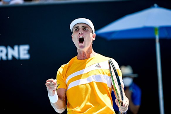 Australian wild card Christopher O’Connell scored the biggest win of his career at his home Slam, upsetting 13th seed Diego Schwartzman in a 7-6(6), 6-4, 6-4 stunner. Making his fourth appearance at the Australian Open, the World No. 175 is through to the third round at a major for the first time in six main-draw attempts.