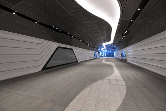 Not a busker in sight.