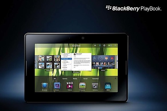 The BlackBerry PlayBook.
