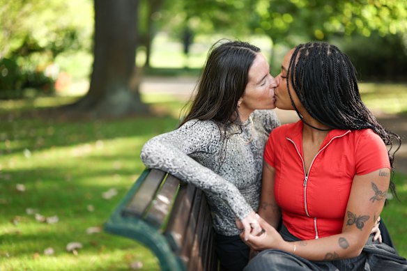 Tamara Natt and Aurelia St Clair. 
