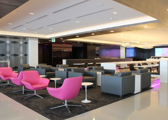 The new lounge, with more than 2000 square metres of space, can seat more than 375 customers comfortably.