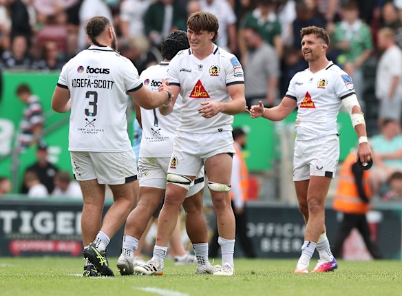 Tom Hooper was a standout performer for Exeter.