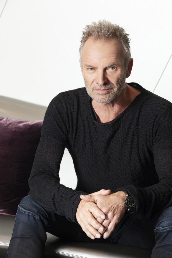 作曲家、创作歌手、演员、作家和活动家 Sting。