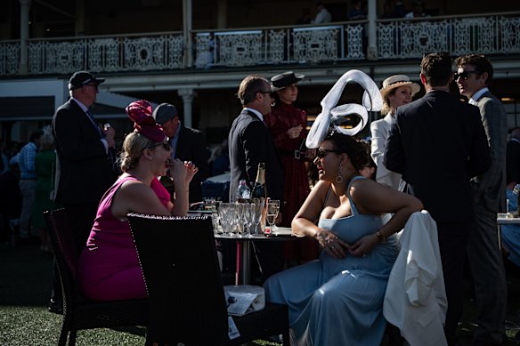 The crowd at Everest Day, Royal Randwick Racecourse.