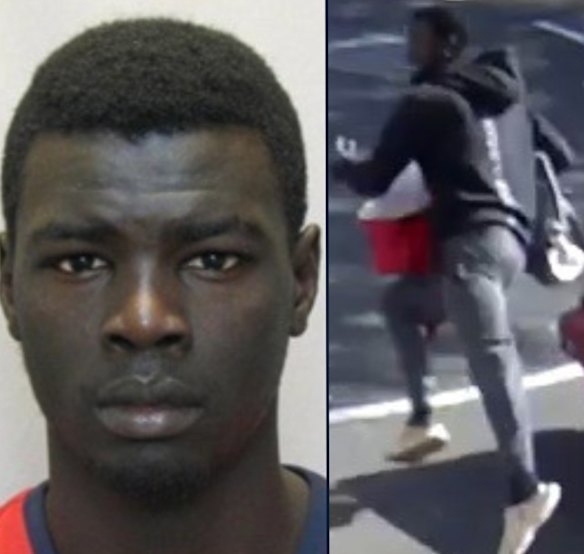 Michael Angok, 30, escaped detention after being transported to Bankstown-Lidcombe Hospital from Villawood on Wednesday.