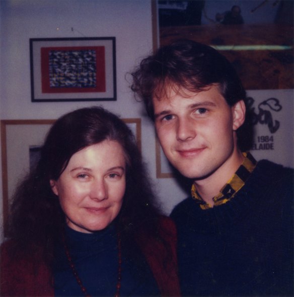 Valerie Strong and Tim Olsen in 1985.