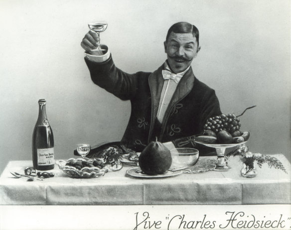 Charlies Heidsieck, nicknamed “Champagne Charlie”.