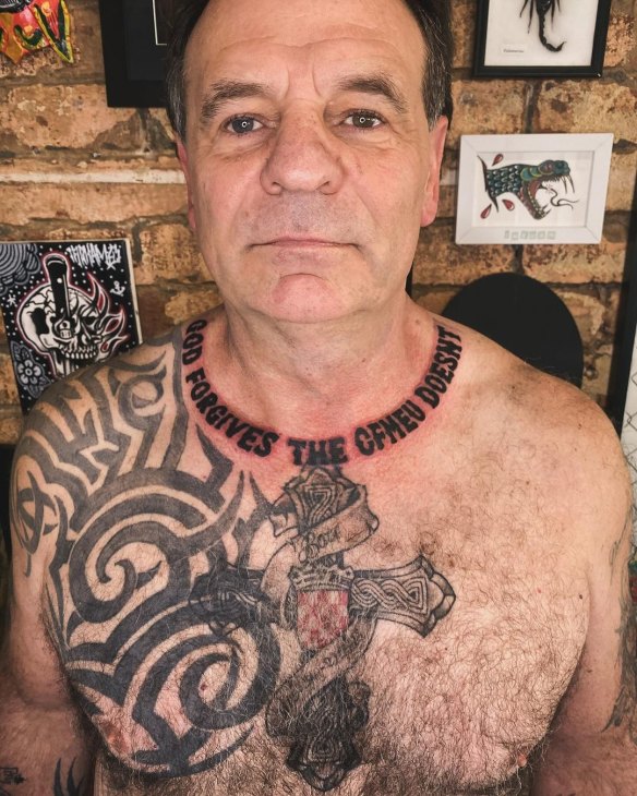 Former CFMEU Victorian secretary John Setka has inked up.