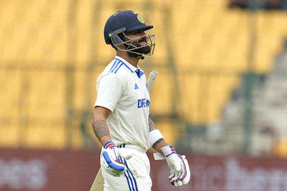 Troubling times: Indian star Virat Kohli is desperate to rebound against Australia this summer.