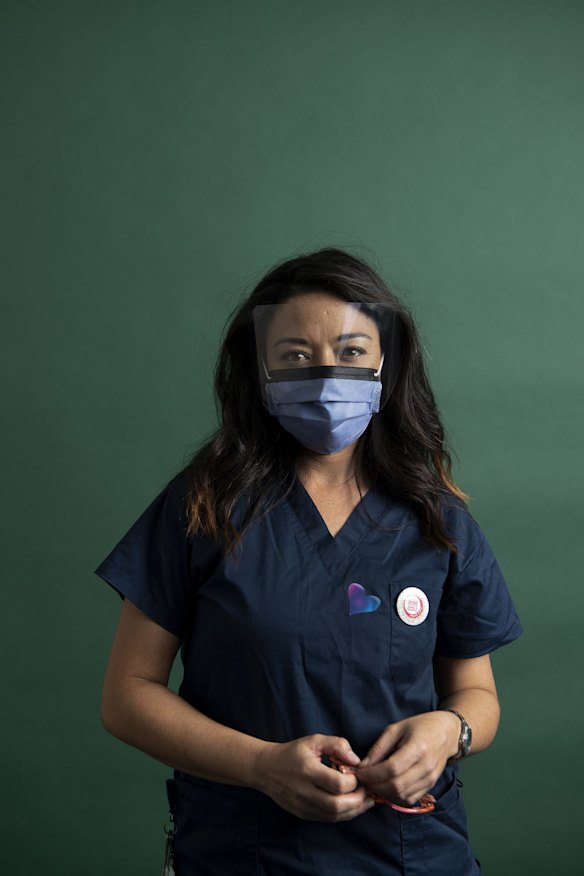 Danielle Austin, Emergency Nurse and Incident Response Manager at St Vincent's Hospital, Sydney.