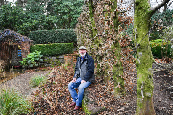 Jeremy Francis estimates he has 40 or 50 different hedges in his Olinda garden.