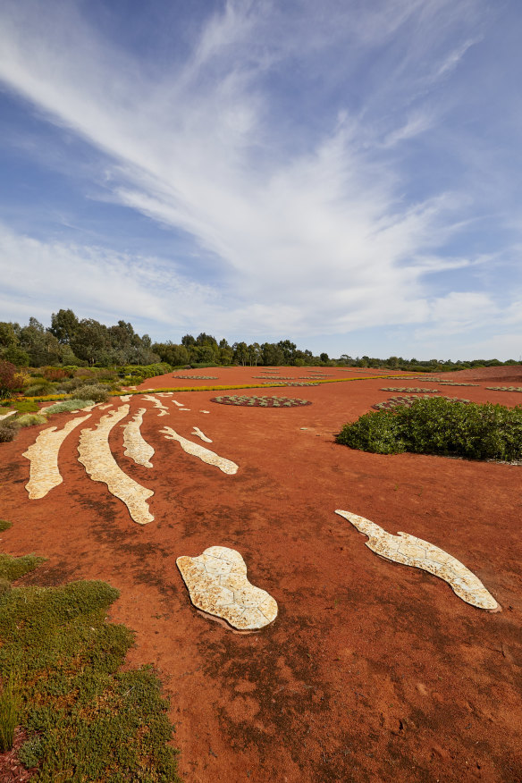 A recent picture of the Australian Garden