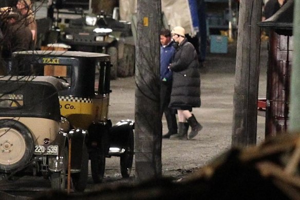 Film set at the Balmain Power House, the film set for the movie <em>The Great Gatsby</em>.