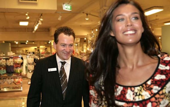 Following Megan Gale in store.
