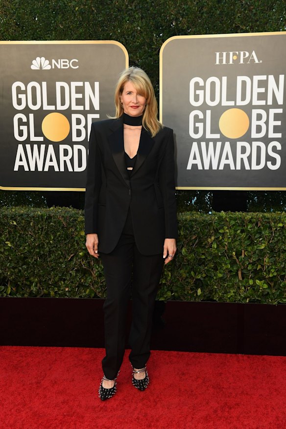 Laura Dern wears Givenchy.