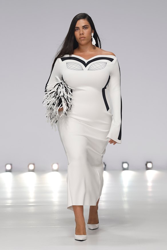 Echoes by Mariam Seddiq at Australian Fashion Week, MCA.