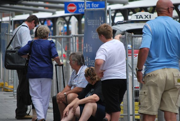 Passengers were evacuated from Perth domestic airport after a security scare.
