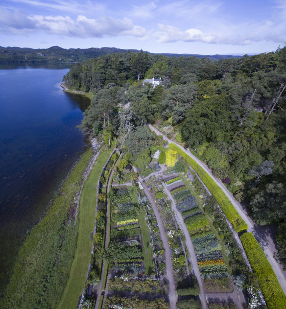 During World War II, the town of Loch Ewe was very busy.