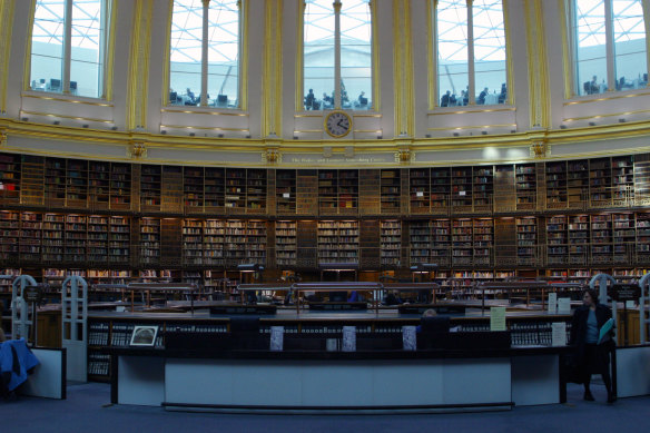  The British Museum Library Reading Room: I found the intensively centred space was too inclusive, too controlling for writing.