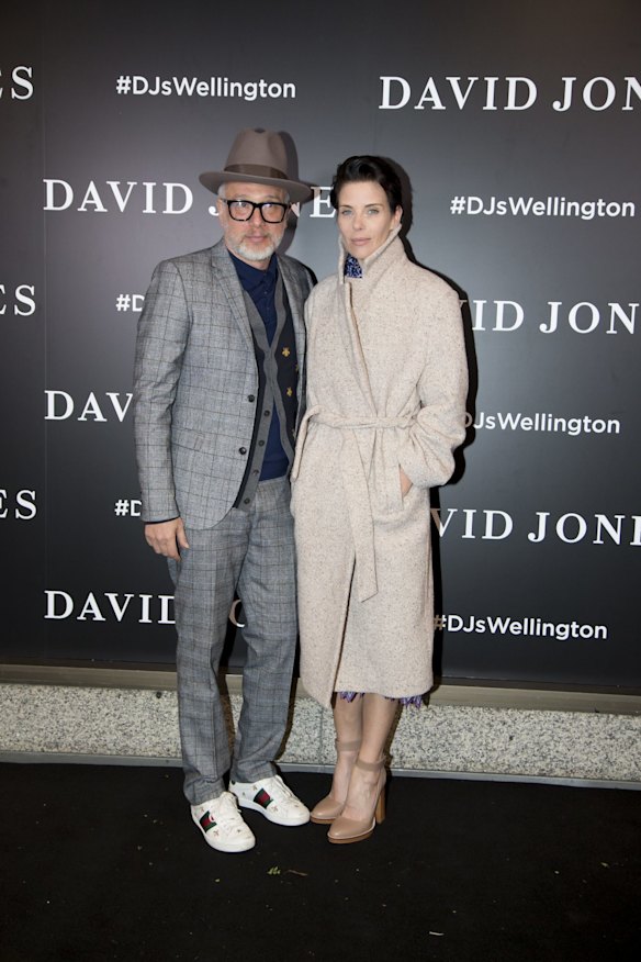 27072016 News Photo: Maarten Holl.
Grand opening of David Jones store in Wellington.
Karen Walker and husband Mikhail Gherman .