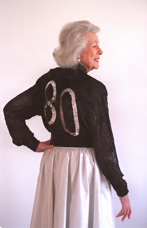 Sheila Scotter turns 80.