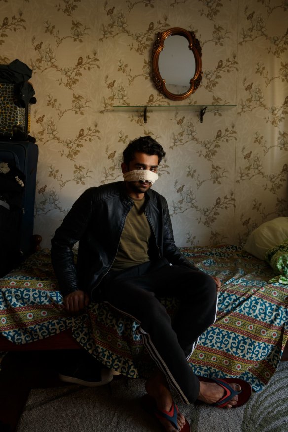 Max Mason-Hubers' portrait of 21-year-old Abdullah Qaiser.