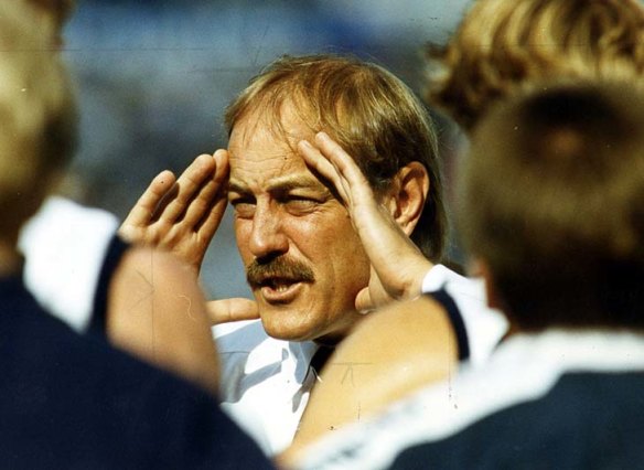 Through the decades: Malcolm Blight was a star player in the 1970s and ’80s, before turning to coaching.