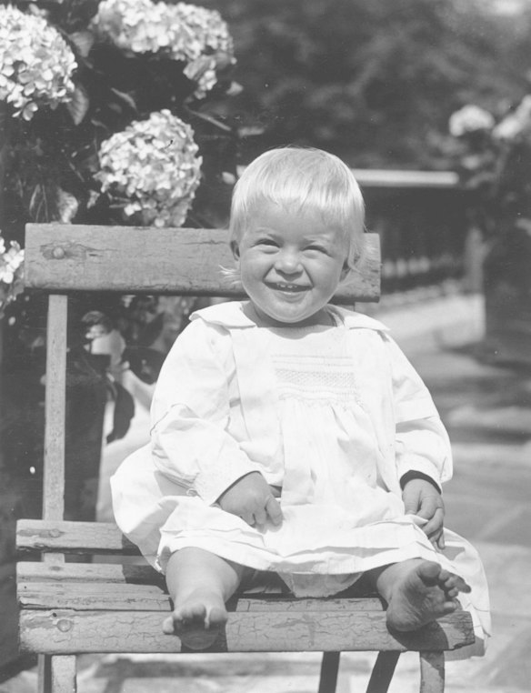 In July 1922, aged one-year-old.  