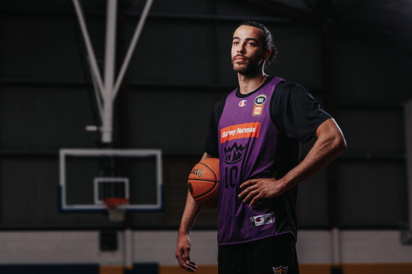 Provisional suspension: Sydney Kings star Xavier Cooks.