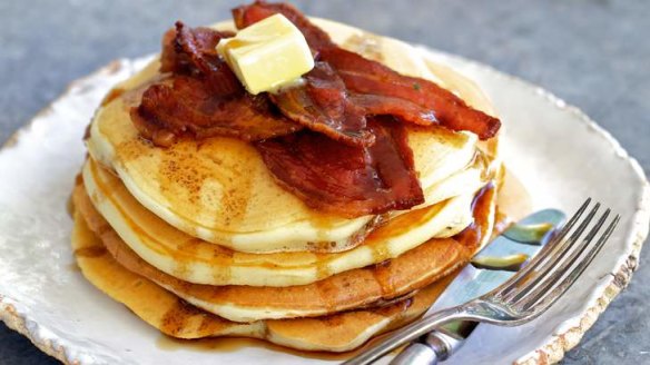 <b>Sour milk</b> Use up 'gone whiffy' milk by making Adam Liaw's fluffy, American-style pancakes  <a href="http://www.goodfood.com.au/recipes/american-pancakes-20140324-35d9a"><b>(Recipe here).</b></a>.