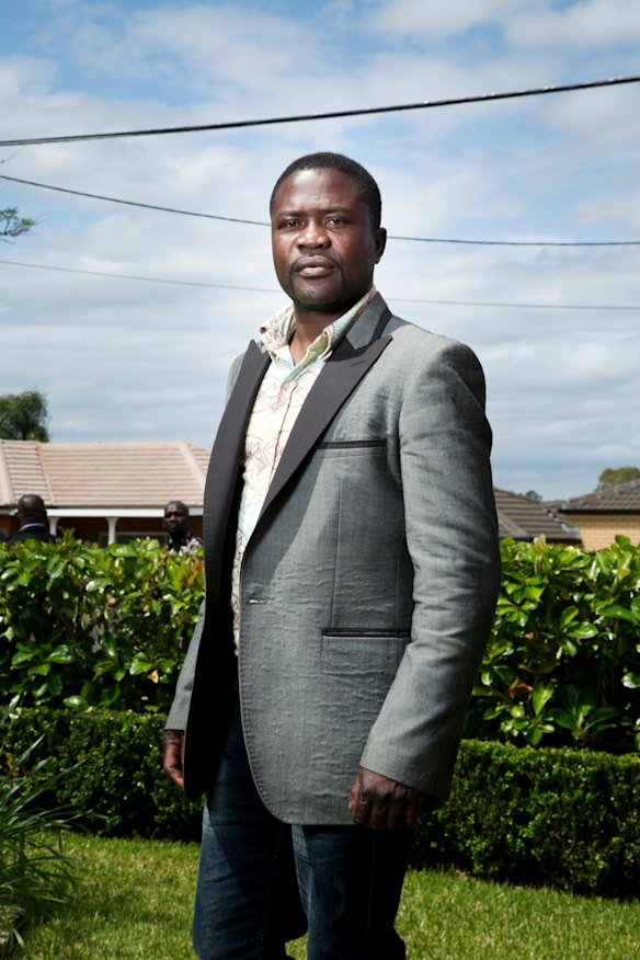 Edward Guma, member of Equatoria Community and Welfare Association NSW.